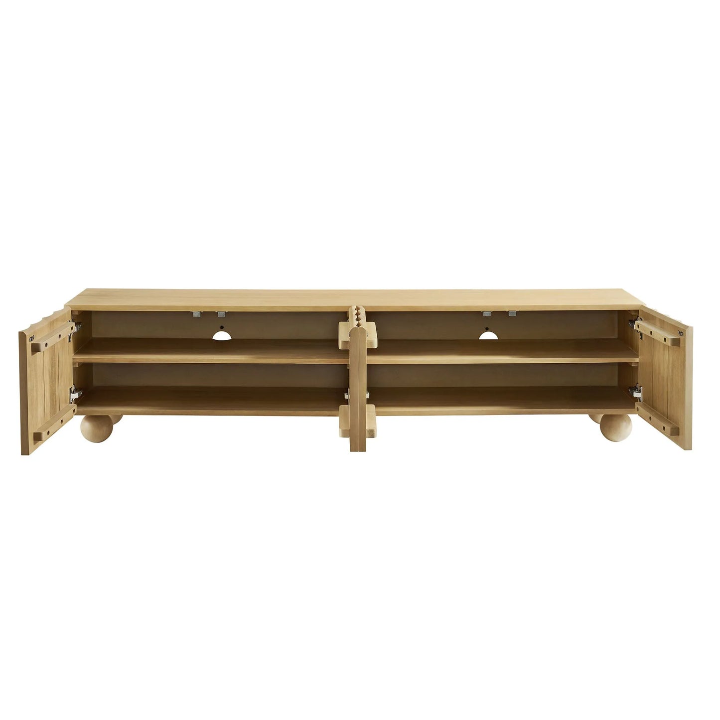 Sorren Scalloped 71" Wood TV Stand by Modway EEI-7184 FredCo
