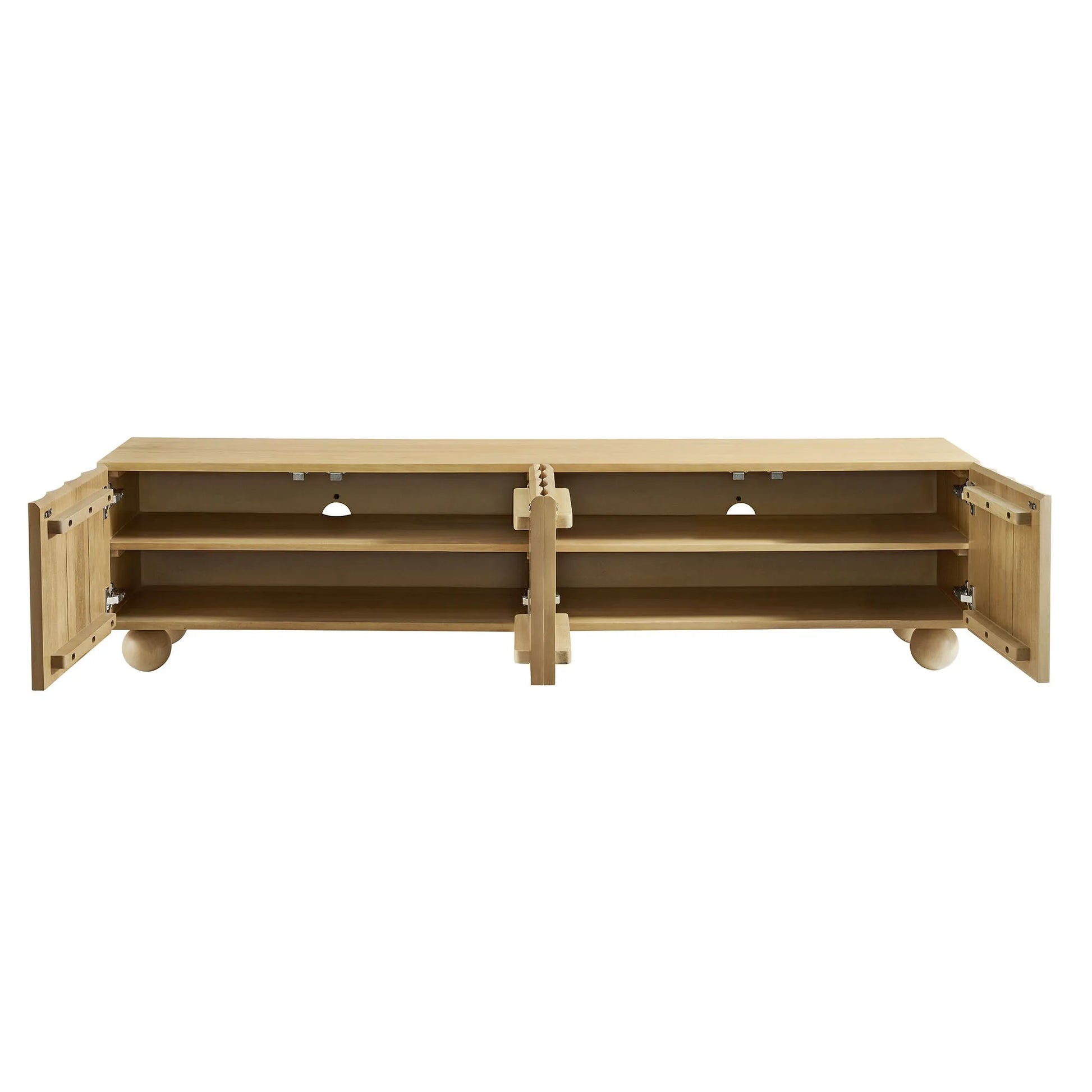Sorren Scalloped 71" Wood TV Stand by Modway EEI-7184 FredCo