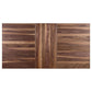 Spring Creek 5-piece Dining Room Set Natural Walnut and Rich Cocoa Brown 106581-S5 Coaster FredCo