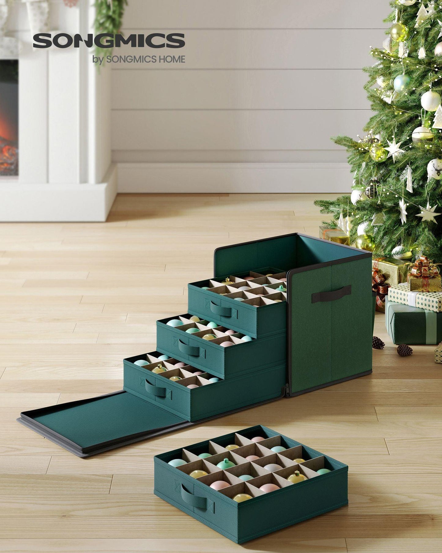 Stackable Christmas Storage Container FredCo