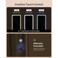 Standing LED Mirror Jewelry Cabinet White FredCo