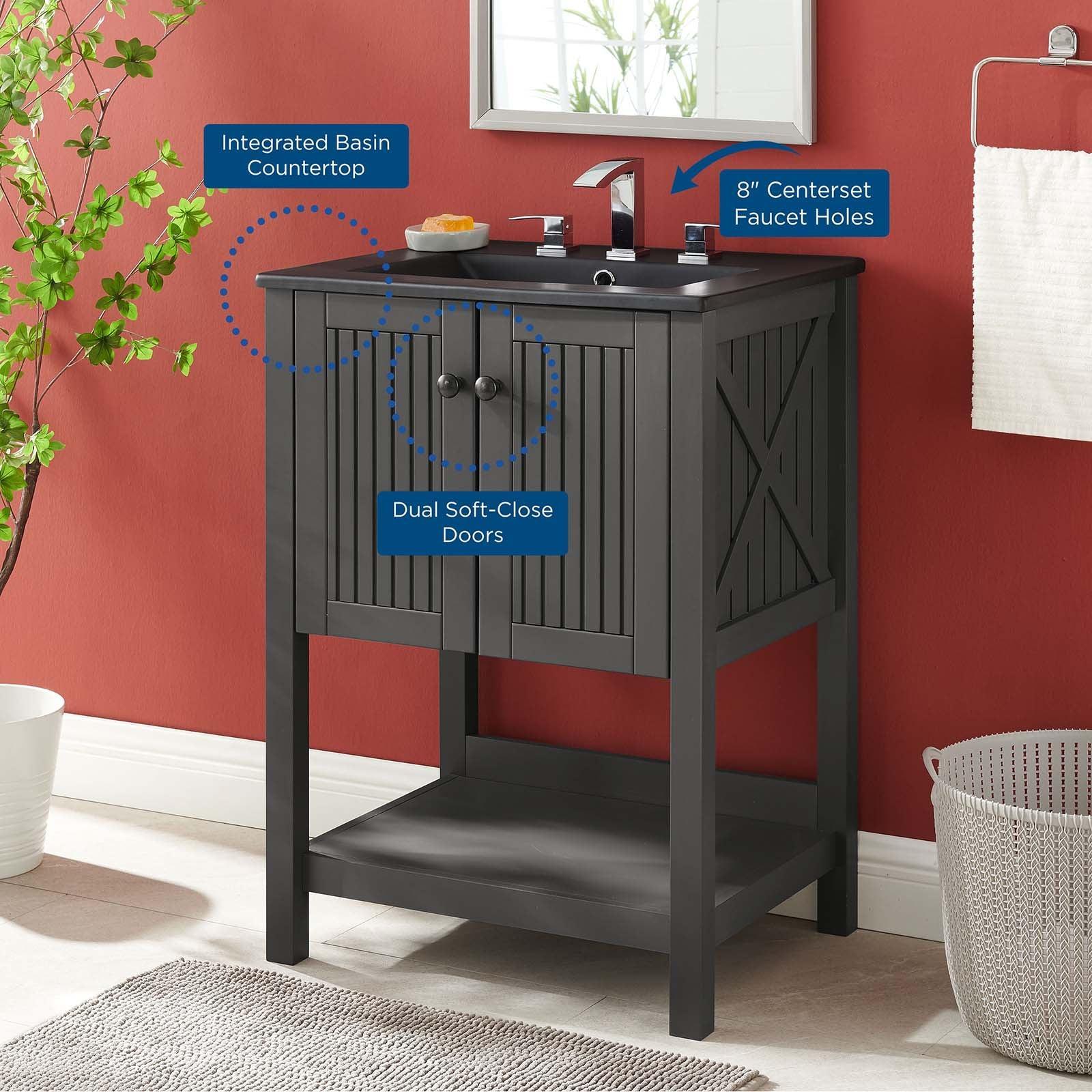 Steam 24" Bathroom Vanity, EEI-5360 FredCo