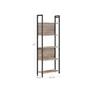 Steel Frame 5-Tier Bookshelf FredCo