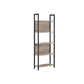Steel Frame 5-Tier Bookshelf FredCo