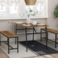 Steel Frame Dining Table FredCo