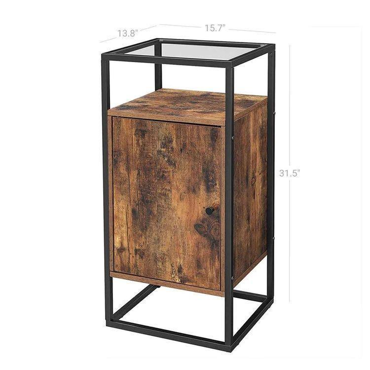 Steel Frame Side Table FredCo