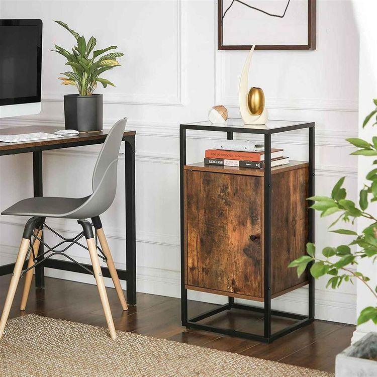 Steel Frame Side Table FredCo