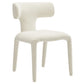 Stellan Curved Back Boucle Upholstered Dining Chair Set of 2 by Modway EEI-7230 FredCo