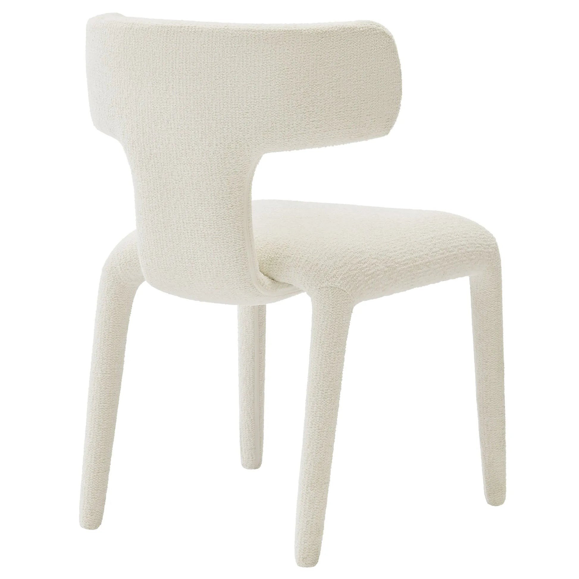 Stellan Curved Back Boucle Upholstered Dining Chair Set of 2 by Modway EEI-7230 FredCo