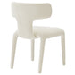 Stellan Curved Back Boucle Upholstered Dining Chair Set of 2 by Modway EEI-7230 FredCo