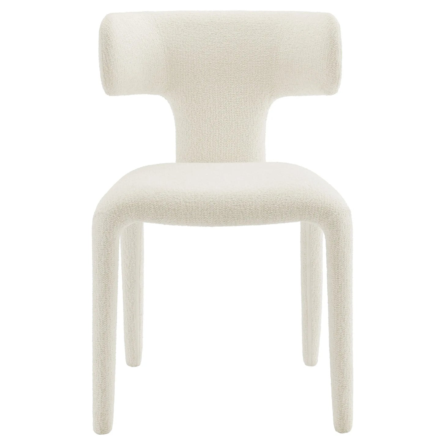 Stellan Curved Back Boucle Upholstered Dining Chair Set of 2 by Modway EEI-7230 FredCo