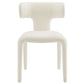 Stellan Curved Back Boucle Upholstered Dining Chair Set of 2 by Modway EEI-7230 FredCo