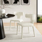 Stellan Curved Back Boucle Upholstered Dining Chair Set of 2 by Modway EEI-7230 FredCo