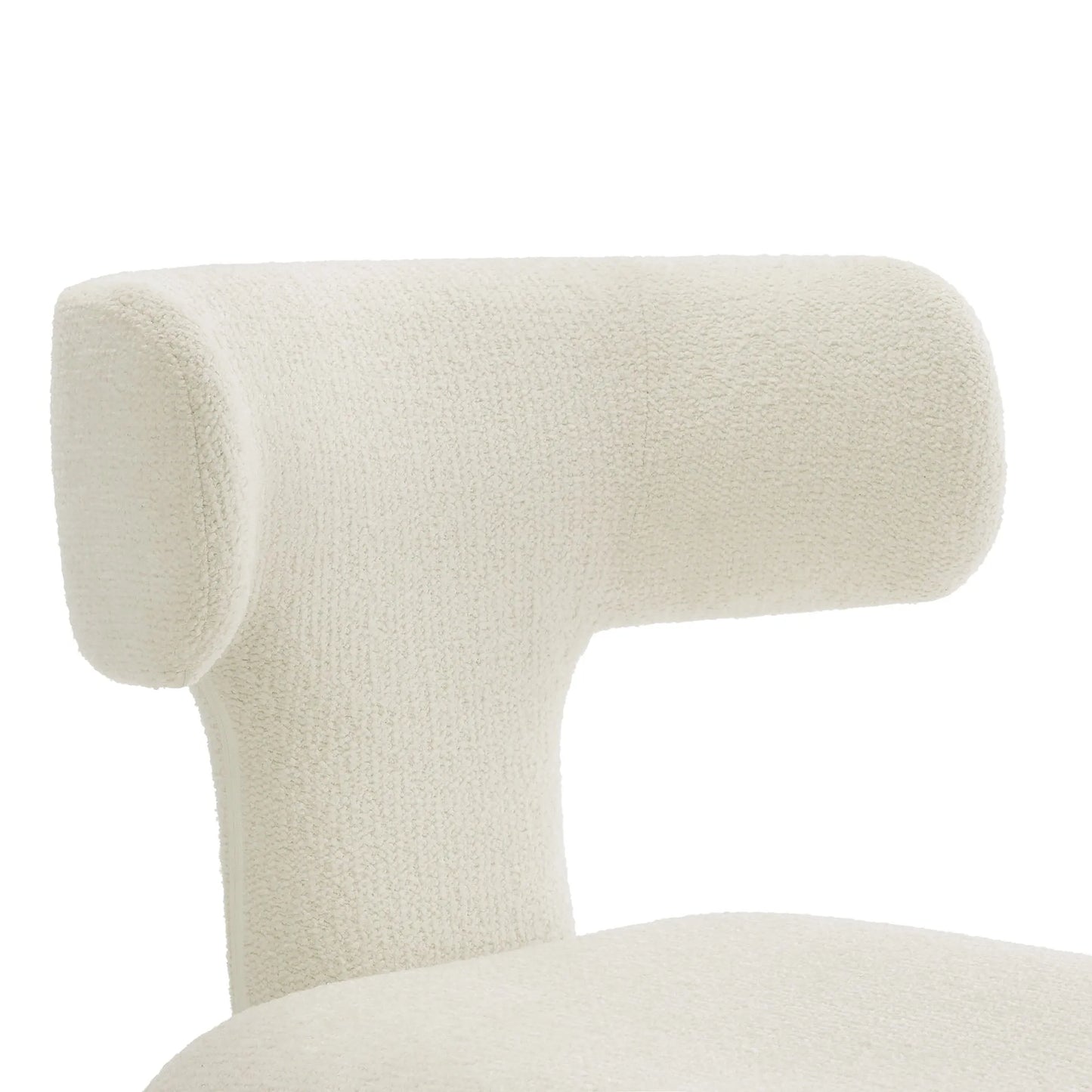 Stellan Curved Back Boucle Upholstered Dining Chair Set of 2 by Modway EEI-7230 FredCo