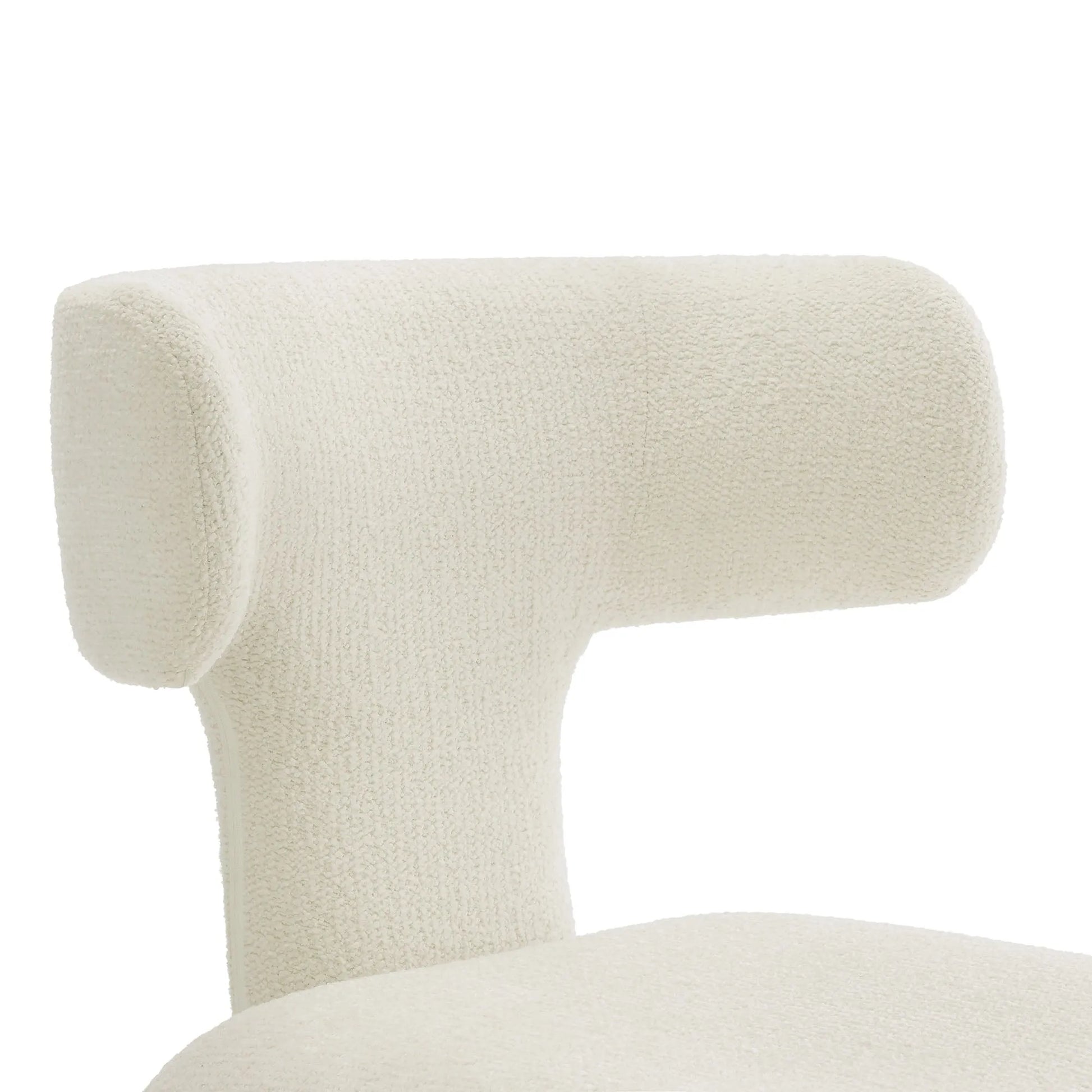 Stellan Curved Back Boucle Upholstered Dining Chair Set of 2 by Modway EEI-7230 FredCo