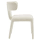 Stellan Curved Back Boucle Upholstered Dining Chair Set of 2 by Modway EEI-7230 FredCo