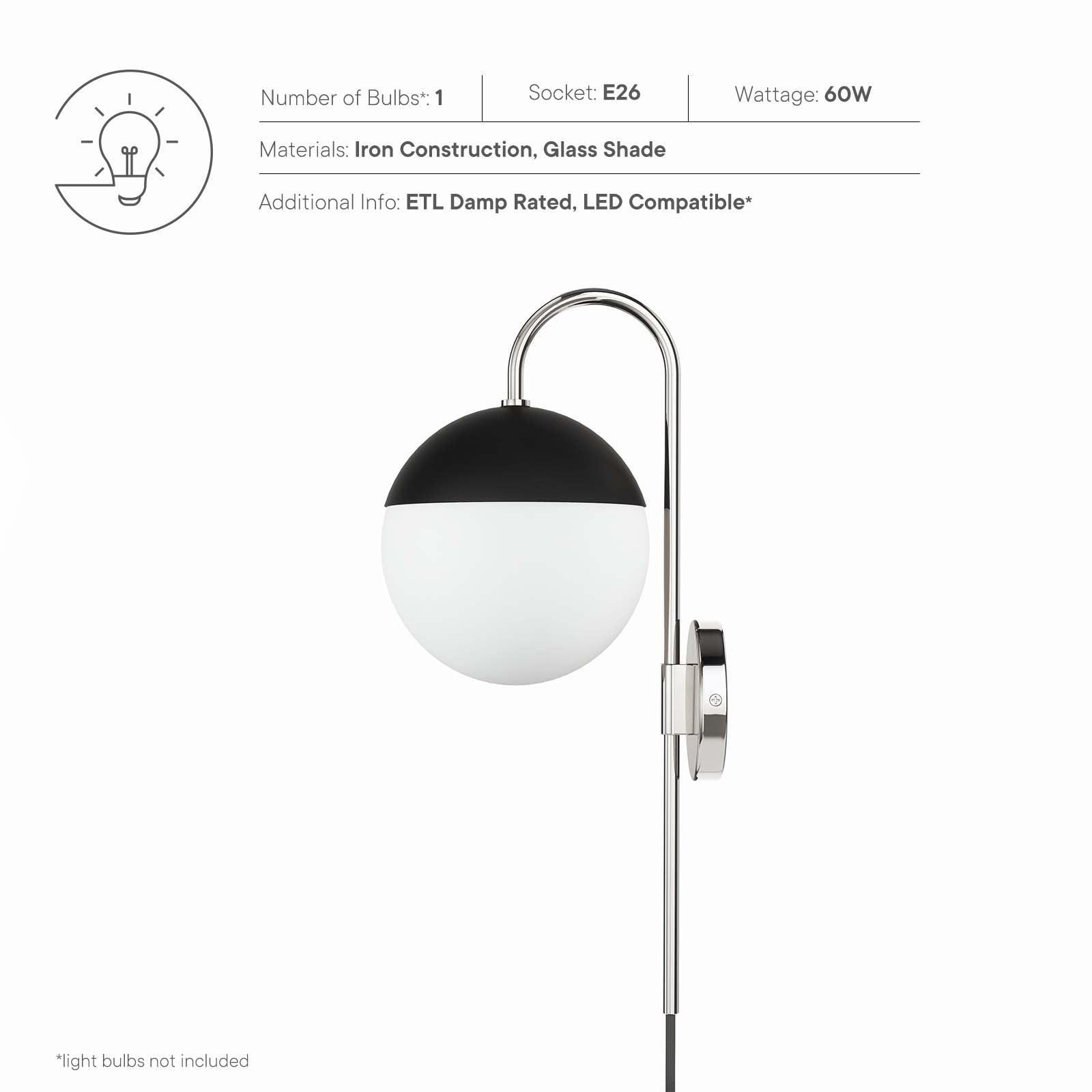 Stellar 1-Light Wall Sconce, EEI-5654 FredCo