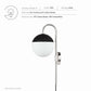Stellar 1-Light Wall Sconce, EEI-5654 FredCo