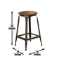 Steve Silver Adele - 5 Piece Dining Set With Counter Height Table - Dark Brown AE3605PC FredCo
