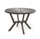Steve Silver Alamo - Round Dining Table - Dark Gray AL450T FredCo
