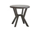 Steve Silver Alamo - Round End Table - Gray AL700E FredCo
