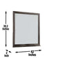 Steve Silver Broomfield - Dresser And Mirror - Dark Brown BR950DRMR FredCo