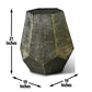 Steve Silver Donato - Hexagon End Table - Gold DT200E FredCo