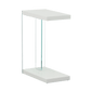 Steve Silver Elaina - Chair Side End Table - White EL150CEWG FredCo