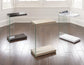 Steve Silver Elaina - Chair Side End Table - White EL150CEWG FredCo