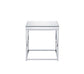 Steve Silver Evelyn - Mirror Top End Table - Silver EV300E FredCo