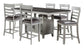 Steve Silver Hyland - 7 Piece Dining Set - Pearl Silver HY5007PC FredCo