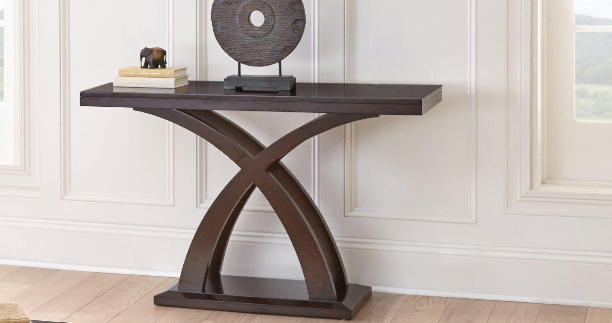 Steve Silver Jocelyn - Sofa Table - Brown JL200SN FredCo