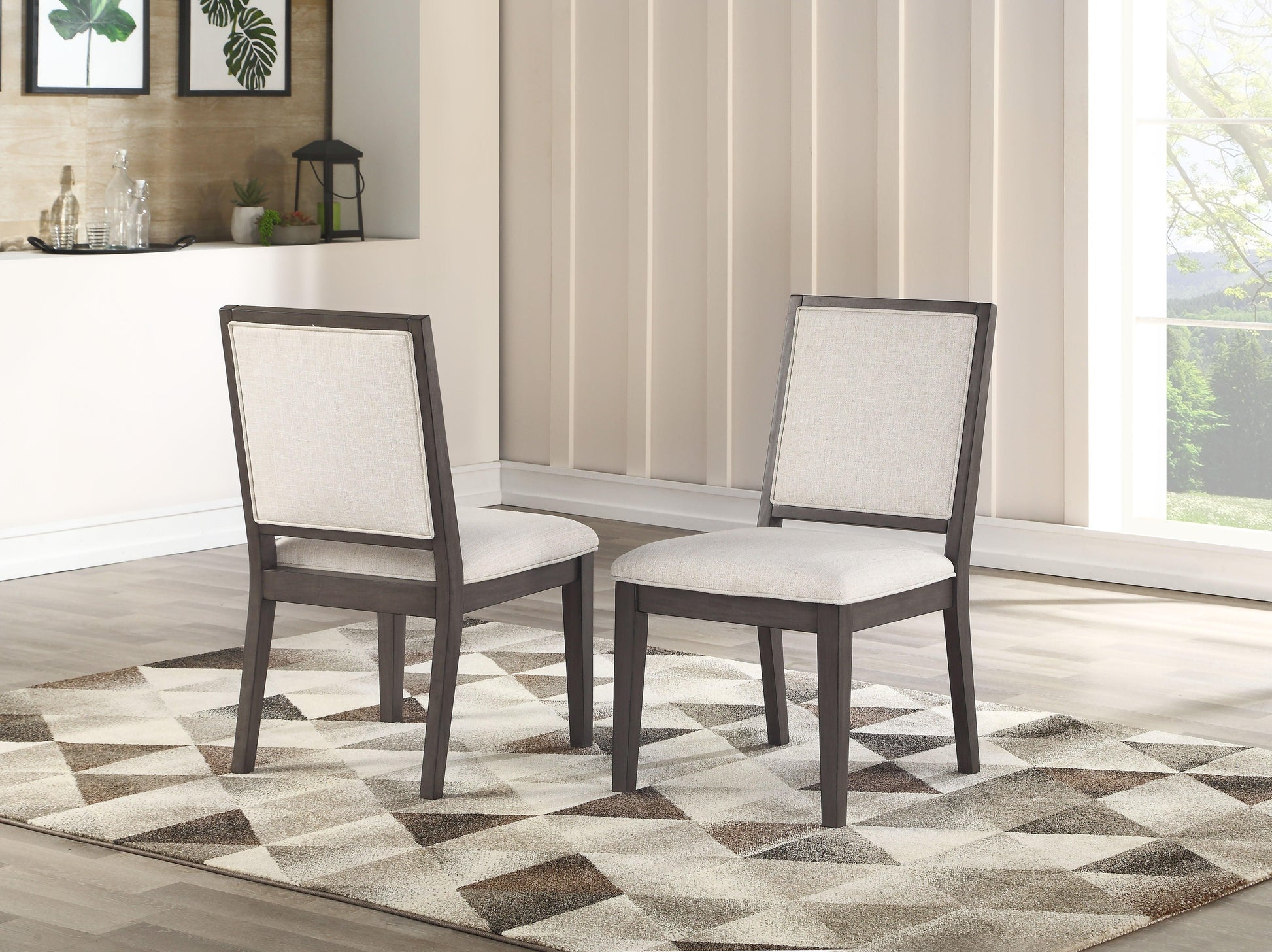 Steve Silver Mila - Side Chair (Set of 2) - White MI500S FredCo