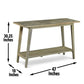 Steve Silver Milani - Rectangular Sofa Table - Light Brown ML400S FredCo