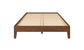 Steve Silver Nix - Full Platform Bed Natural - Dark Brown NIX900FPBN FredCo