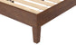 Steve Silver Nix - Full Platform Bed Natural - Dark Brown NIX900FPBN FredCo