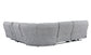 Steve Silver Park City - 6 Piece Sectional - Pearl Silver AR70172-6PC FredCo