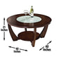 Steve Silver Rafael - Cocktail Table With Casters - Brown RF300C FredCo