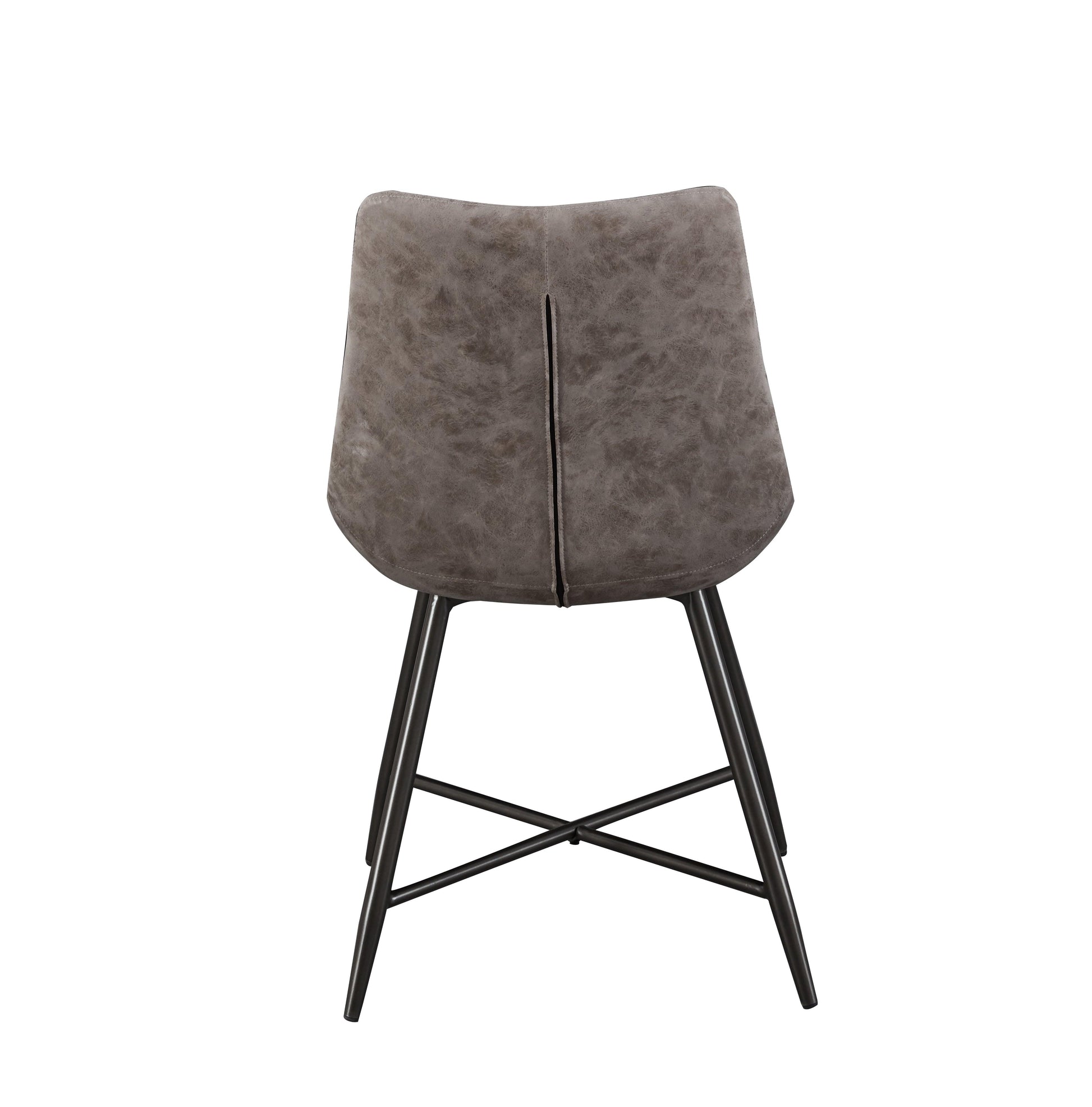 Steve Silver Ramona - PU Side Chair (Set of 2) - Brown RM440SB FredCo