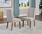 Steve Silver Riverdale - Upholstered Chair (Set of 2) - Dark Brown RV600S FredCo