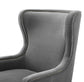 Steve Silver Rosco - Velvet Wingback Chair - Charcoal RC850ACC FredCo