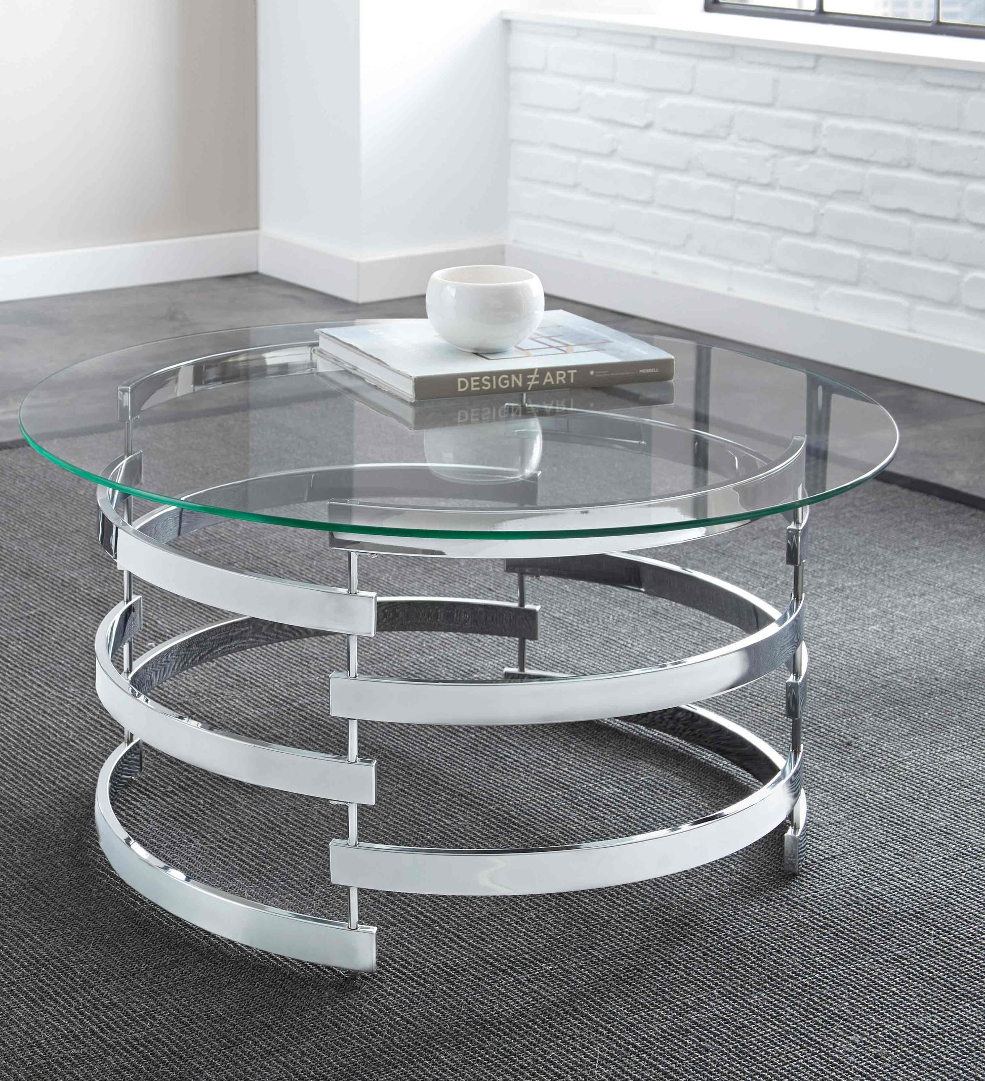 Steve Silver Tayside - Coffee Table - Gray TS300CTBL FredCo