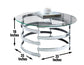 Steve Silver Tayside - Coffee Table - Gray TS300CTBL FredCo