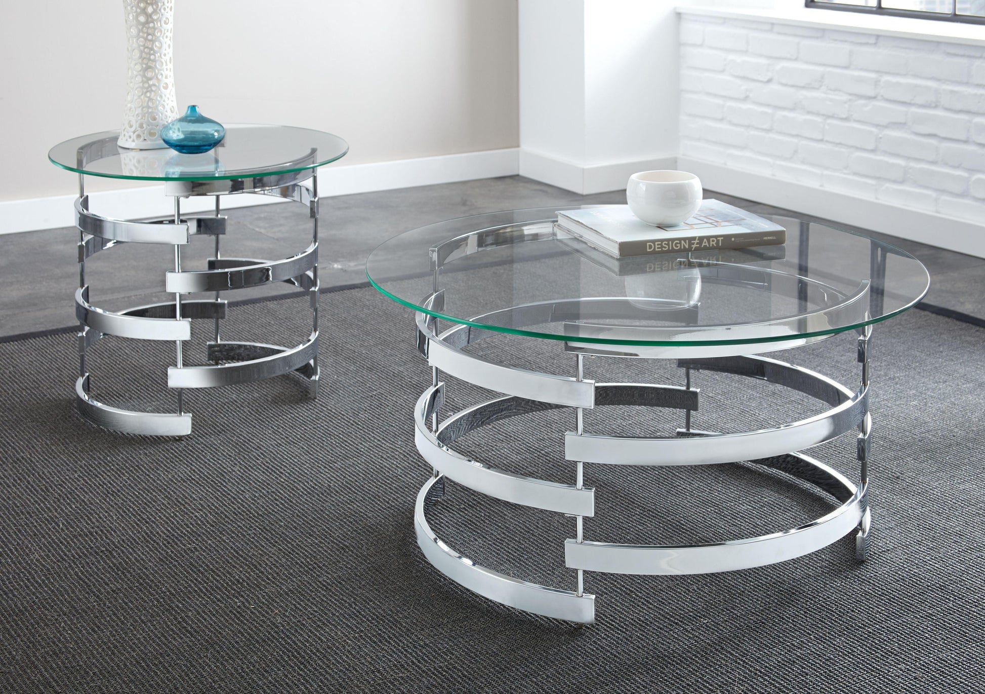 Steve Silver Tayside - Coffee Table - Gray TS300CTBL FredCo