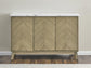 Steve Silver Vida - White Marble Top Server - Dark Brown VD500WSV FredCo