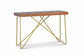 Steve Silver Walter - Brass Inlay Sofa Table - Brown WT300S FredCo