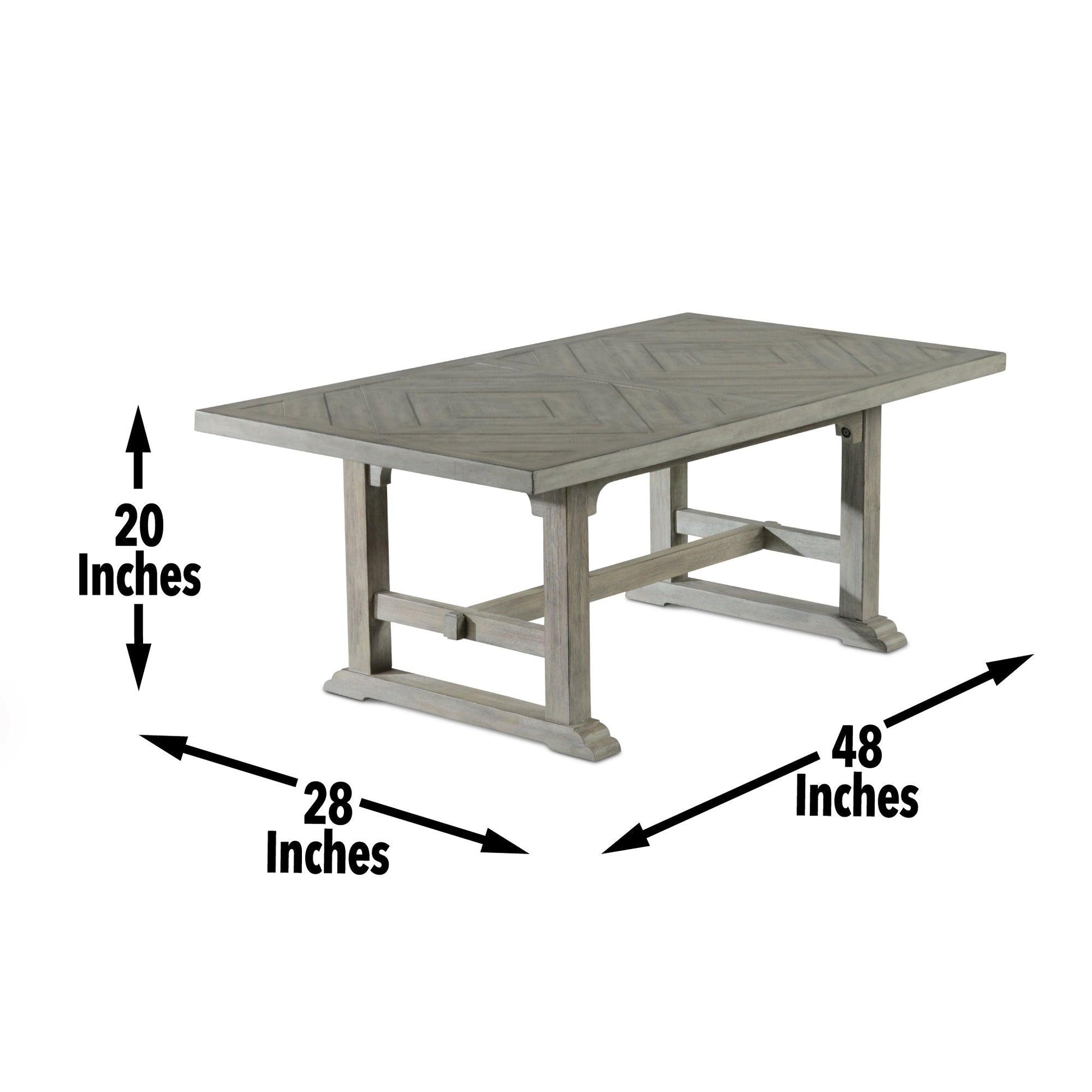 Steve Silver Whitford - Coffee Table - Gray WH100C FredCo