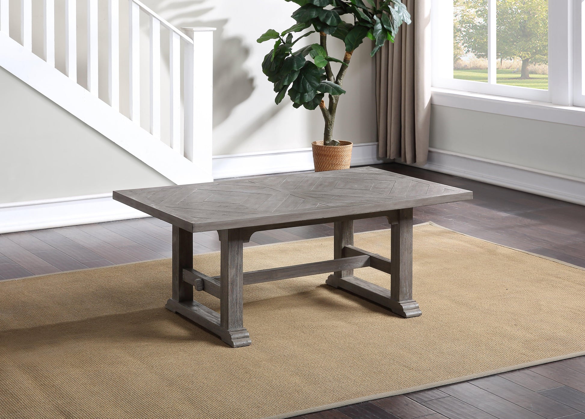 Steve Silver Whitford - Coffee Table - Gray WH100C FredCo