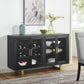 Steve Silver Yves - Server - Black YS500SV FredCo
