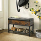 Storage Box Padded Bench FredCo